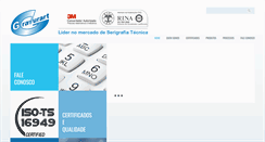Desktop Screenshot of gravurart.com.br